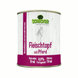 Schecker Fleischtopf für Pferde 820g - 820 g – Bild 1 von 1