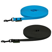 Produktbild von Schecker FOURSEASON Schleppleine aus Biothane Schwarz 10m 16mm wasserabweisend - 10 m