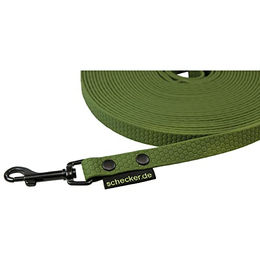Produktbild von Schecker FOURSEASON Schleppleine für Hunde Grau 10m 16mm wasserabweisend - 10 m