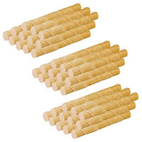 Produktbild von Schecker Gefüllte Kaurollen Büffelhaut mit Pansen und Lachs Zahnpflege-Snack für Hunde 3 x 264g - 3 x 264 g