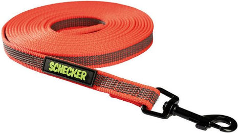 Schecker Gummierte Schleppleine aus Nylon für Hunde 5 Meter extrem robust und reißfest - 5 m – Bild 1 von 5