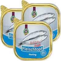 Produktbild von Schecker Hund Nassfutter Hering Monoprotein Getreidefrei Sensitive 3 x 200 g - 3 x 200 g
