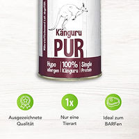 Produktbild von Schecker Hund Nassfutter Känguru Monoprotein Getreidefrei Glutenfrei Sensitive 24 x 410 g - 24 x 410 g