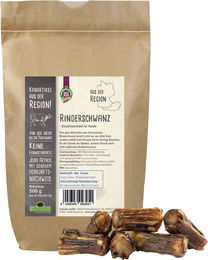 Schecker Hunde Kausnack Rinderschwanz Monoprotein 1000g - 500 g – Bild 1 von 4