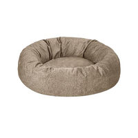 Produktbild von Schecker Hundebett Bensersiel aus Oeko-Tex zertifiziertem Stoff Braun 70 cm - 70 cm