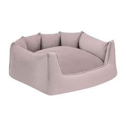 Schecker Hundebett Greetsiel Rosa mit Anti-Slip Boden und waschbarem Bezug 75 x 60 cm – Bild 1 von 5