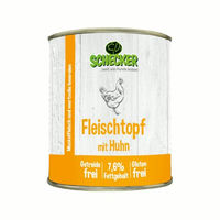 Produktbild von Schecker Hundefutter Fleischtopf mit Huhn Stückchen getreidefrei und glutenfrei Adult 820g - 820 g