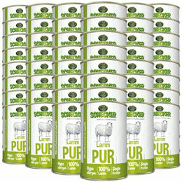 Schecker Hundefutter Lamm pur Nassfutter 48er Pack 410g - 48 x 410 g – Bild 1 von 1
