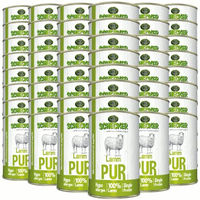 Produktbild von Schecker Hundefutter Lamm pur Nassfutter 48er Pack 410g - 48 x 410 g
