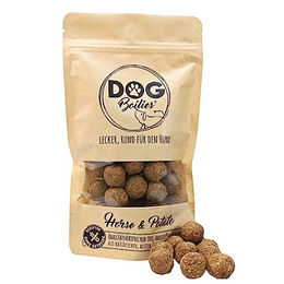Schecker Hundeleckerli Dog Boilies mit Pferd getreidefrei ohne Zucker und Konservierungsstoffe 150g - 150 g – Bild 1 von 4