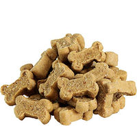 Produktbild von Schecker Hundeleckerli Mini Soft Knochen mit Strauß und Kartoffel glutenfrei und hypoallergen 3 x 200 g - 3 x 200 g