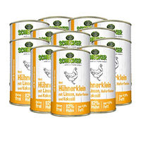 Produktbild von Schecker Hundemenü Hühnerklein mit Linsen und Kokosöl fettarm zur Gewichtsreduktion 12 x 410 g - 12 x 410 g