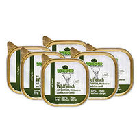Produktbild von Schecker Hundemenü Wild mit Gemüse und Waldbeeren getreidefrei hypoallergen 6 x 200 g - 6 x 200 g