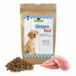 Produktbild von Schecker Hundetrockenfutter Welpe mit Geflügel und hohem Fleischanteil 1,5 kg - 1,5 kg