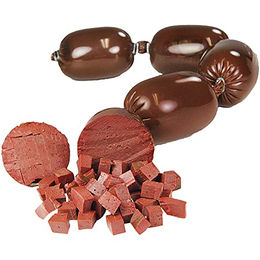 Schecker Hundewurst DTS-5 Dog Trainer Spezial Belohnungssnack Fleischwurst für Hunde 25 x 70g - 25 x 70 g – Bild 1 von 2