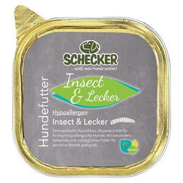 Schecker Hypoallergenes Insekten Lecker Schälchen 200g - 200 g – Bild 1 von 1