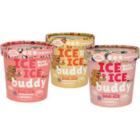 Produktbild von Schecker ICE ICE Buddy Hundeeis Kürbis-Banane vegan glutenfrei und ohne Zuckerzusatz - 66 g