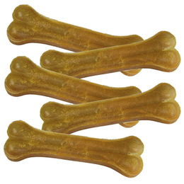 Produktbild von Schecker Kauknochen aus Rinderhaut für Hunde 500 g - 5 x 450 g