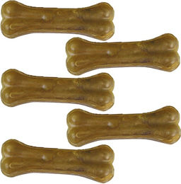 Schecker Kauknochen aus Rinderhaut für Hunde, Monoprotein, 300g (5 Stück à 13cm) - 5 x 60 g – Bild 1 von 4