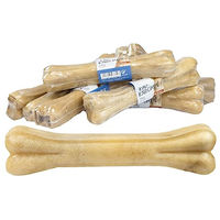 Produktbild von Schecker Kauknochen für Hunde mit Rinderpansen-Füllung und Rinderhaut proteinreich 1,5 kg - 10 x 170 g