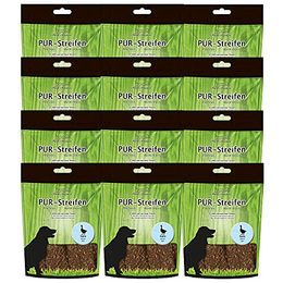 Schecker Kausnack Gans Monoprotein Hypoallergen 12 x 100g - 12 x 100 g – Bild 1 von 3