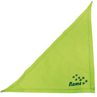 Produktbild von Schecker Kiwi Besticktes Hundehalstuch mit Pfotenmotiv in Grün 50 cm