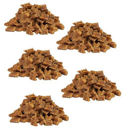 Schecker Knubbies Mini Fleischbits Pferd Belohnungssnack mit hohem Fleischanteil und Monoprotein 5 x 200g - 5 x 200 g – Bild 1 von 3