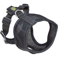 Produktbild von Schecker Mesh Original Leichtgeschirr für Hunde Schwarz aus Polyester