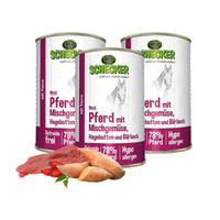 Produktbild von Schecker Nassfutter Pferd mit Mischgemüse getreidefrei glutenfrei hypoallergen 3 x 410 g - 3 x 410 g