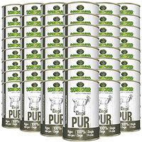 Produktbild von Schecker Nassfutter Ziege Stückchen in Sauce getreidefrei und glutenfrei 48 x 410 g - 48 x 410 g