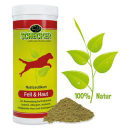 Schecker Nutrizeutikum Fell & Haut bei Allergien, Juckreiz und Fellverlust 125g - 125 g – Bild 1 von 6