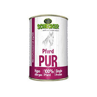 Produktbild von Schecker Pferd Nassfutter 100% Pferd pur getreidefrei und hypoallergen 820g - 820 g