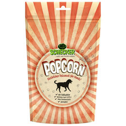 Produktbild von Schecker Popcorn Belohnungssnack für Hunde mit Huhn 5 x 100g