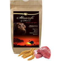 Produktbild von Schecker Premium Trockenfutter Strauß und Hirse für erwachsene Hunde hypoallergen glutenfrei mit Omega-Ölen - 1,5 kg