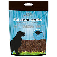 Produktbild von Schecker PUR Kaustreifen Flunder Hundesnack getreidefrei und glutenfrei 100 g - 100 g