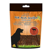 Produktbild von Schecker PUR Plus Dörrfleisch Kaustreifen Rind für Hunde Monoprotein Hypoallergen 100 g - 100 g