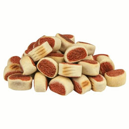 Schecker Schlemmer Rollies Hundekekse mit Lachs 500g - 500 g – Bild 1 von 1
