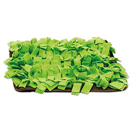 Schecker Schnüffelwiese für Hunde Intelligenzspielzeug aus Filz 50 x 50 cm Grün – Bild 1 von 4