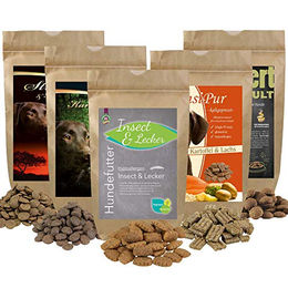 Schecker Sensitiv Trockenfutter Testpaket II für ausgewachsene Hunde Hypoallergen Insekten 2000 g – Bild 1 von 3