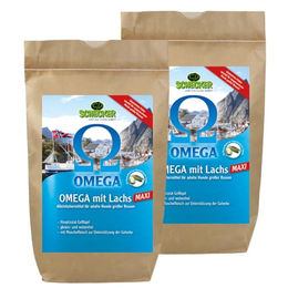 Schecker Trockenfutter Omega mit Lachs Maxi 2x 12 kg - 2 x 12 kg – Bild 1 von 1
