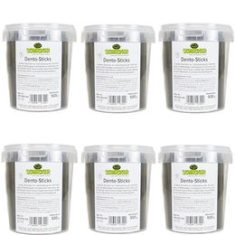 Schecker Veggi Dento Sticks Zahnpflege-Snack für Hunde vegan ohne tierisches Protein 6 x 500 g - 6 x 500 g – Bild 1 von 4