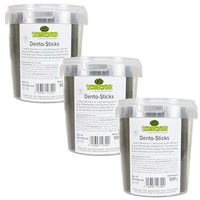 Produktbild von Schecker Veggi Dento Sticks Zahnpflege-Snack vegetarisch 3 x 500 g - 3 x 500 g