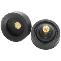 Produktbild von SCHEGO Ersatzmembranen für Luftpumpen M2K3 und WS3, 2 Stück, Schwarz