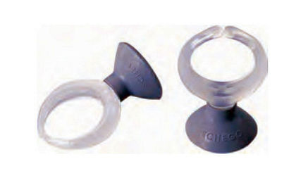Produktbild von Schego Neopren-Saugnapfhalter 2er-Set transparent für alle Wasserarten
