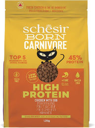 Schesir Born Carnivore Katzenfutter Huhn Getreidefrei für erwachsene Katzen 1,25 kg - 4 x 1,25 kg – Bild 1 von 10