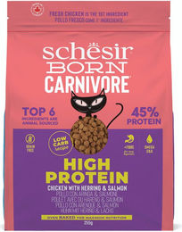 Schesir Born Carnivore Katzenfutter Huhn und Hering Getreidefrei Adult 255 g - 4 x 255 g – Bild 1 von 10