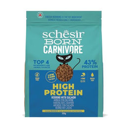Schesir Born Carnivore Trockenfutter für ausgewachsene Katzen Hering und Lachs getreidefrei 2 x 255 g - 2 x 255 g – Bild 1 von 10