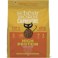 Produktbild von Schesir Born Carnivore Trockenfutter Huhn und Ei für ausgewachsene Katzen getreidefrei 255 g - 255 g