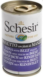 Schesir Cat Complete Katzenfutter Thunfisch mit Rind in Gelee für Adult 8x140 g - 6 x 140 g – Bild 1 von 2