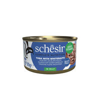 Produktbild von Schesir Cat Complete Katzenfutter Thunfisch mit Sardellen in Jelly 12x85 g